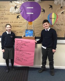 Year 5 have written some poetry this week based on our immersive book.